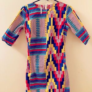 Osei Duro Muto Dress in Kente Wax Print